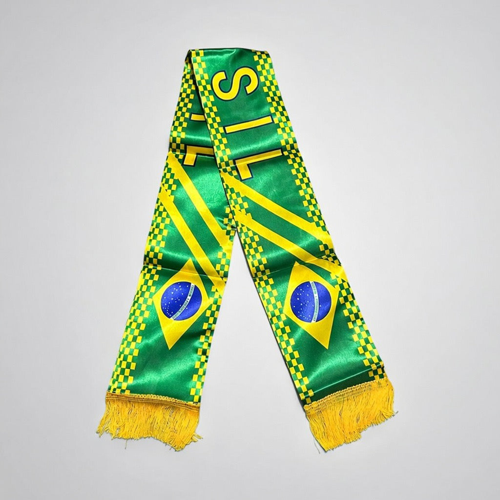 2026 World Cup Brazil Soccer Scarf 🇧🇷