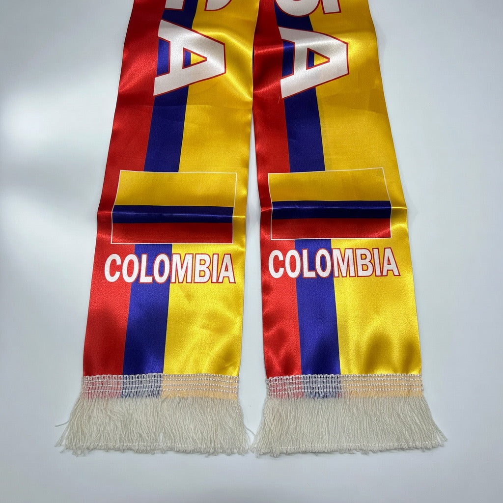 2026 World Cup Colombia Soccer Scarf 🇨🇴