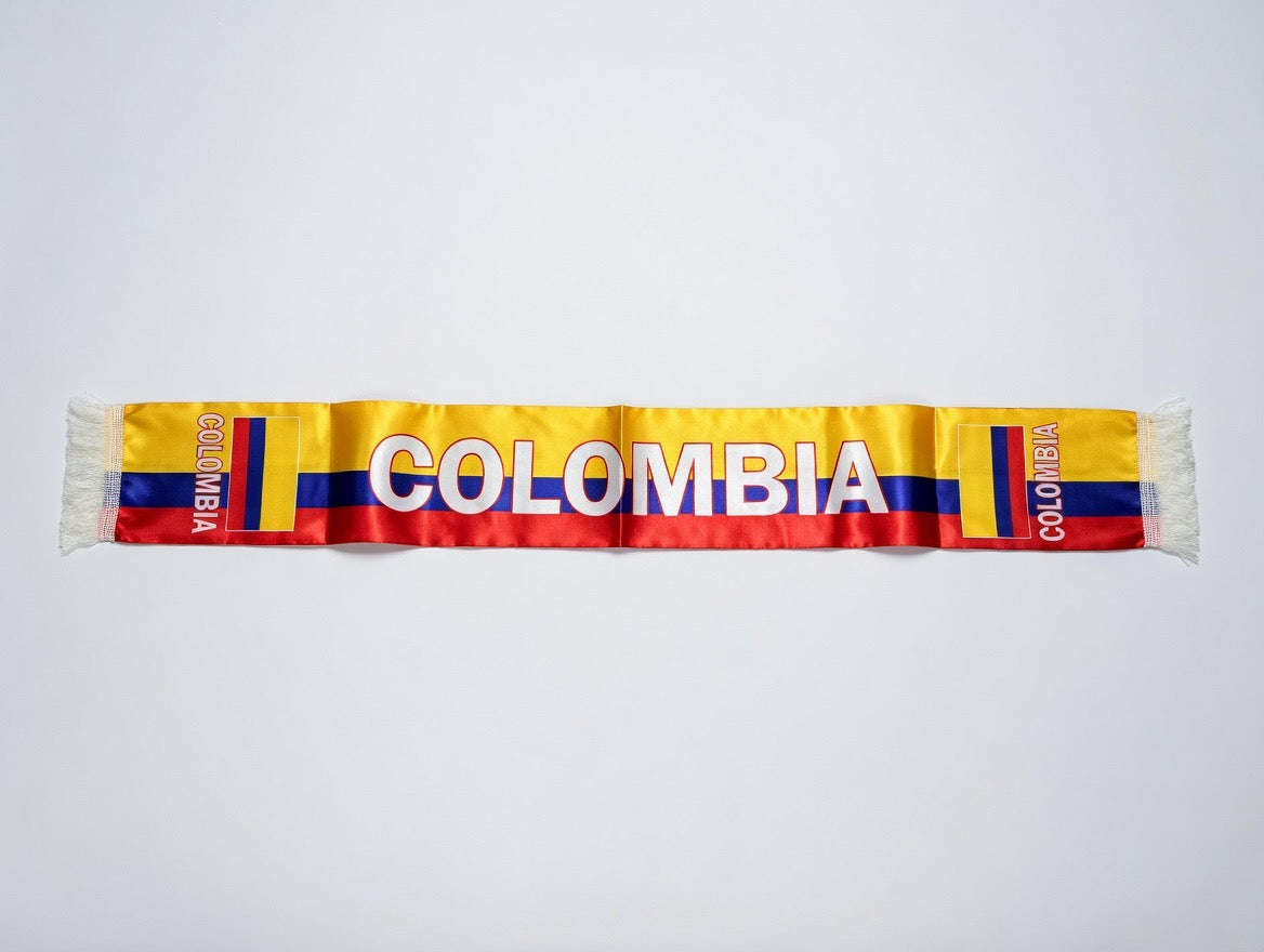 2026 World Cup Colombia Soccer Scarf 🇨🇴