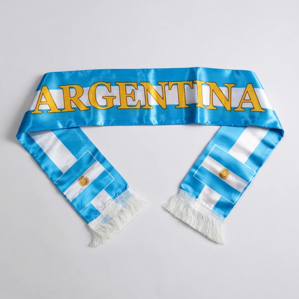 2026 World Cup Argentina Soccer Scarf 🇦🇷