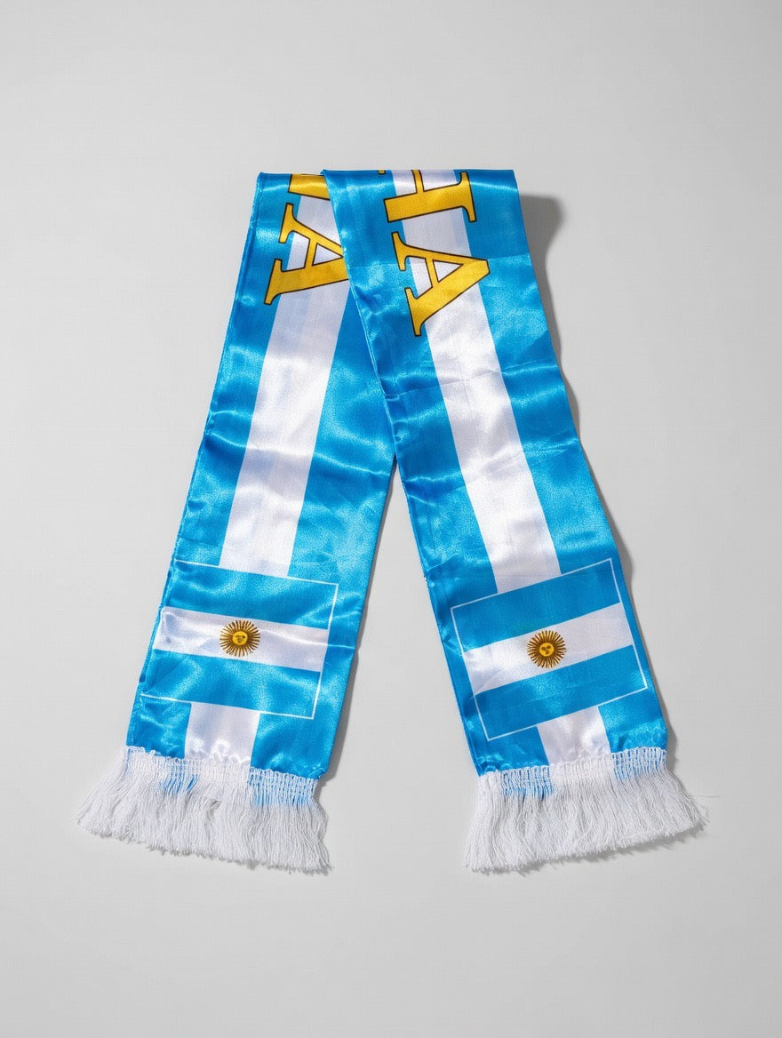 2026 World Cup Argentina Soccer Scarf 🇦🇷