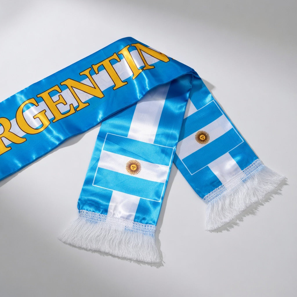 2026 World Cup Argentina Soccer Scarf 🇦🇷