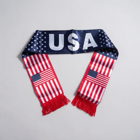 2026 World Cup USA Soccer Scarf 🇺🇸