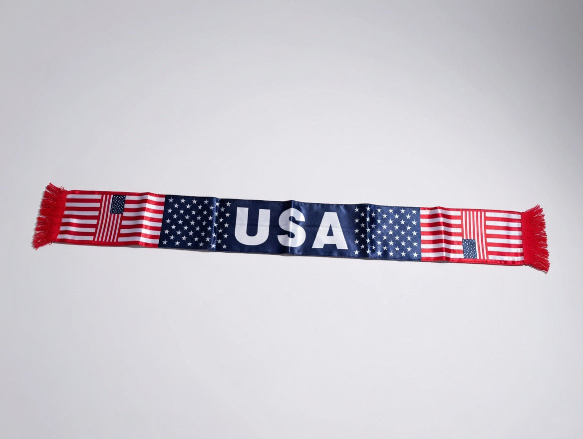 2026 World Cup USA Soccer Scarf 🇺🇸