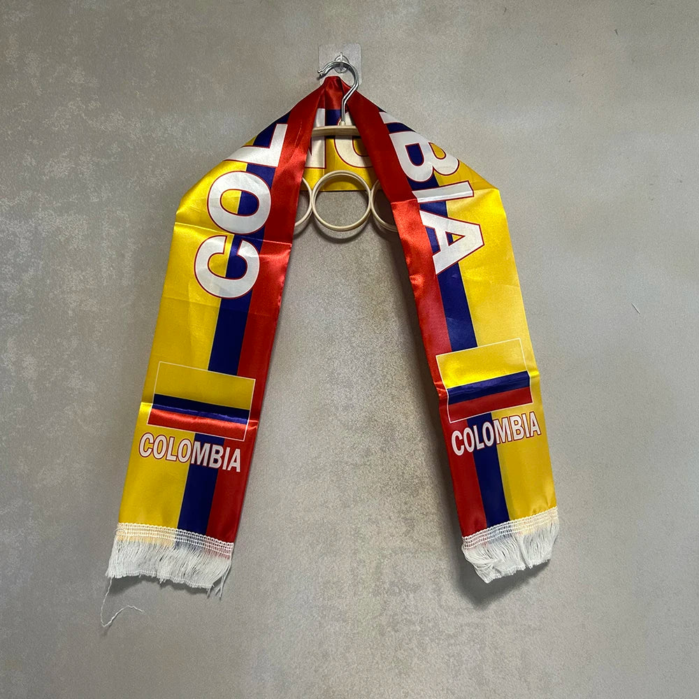 2026 World Cup Colombia Soccer Scarf 🇨🇴