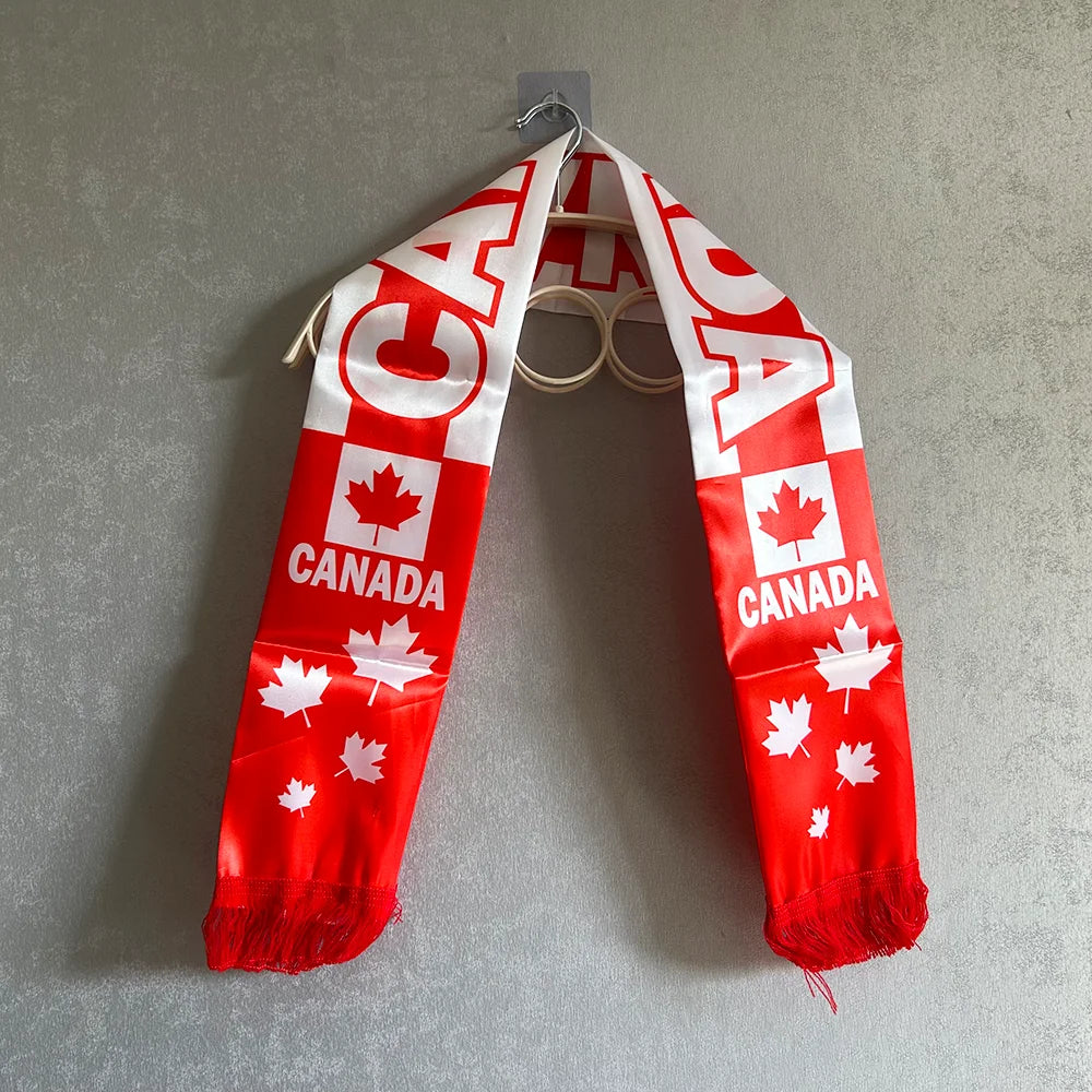 2026 World Cup Canada Soccer Scarf 🇨🇦